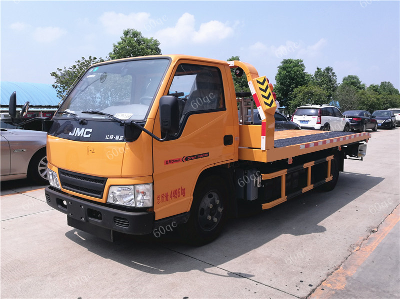 江鈴順達藍牌一拖二清障車