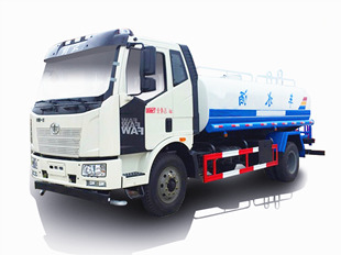 解放14噸J6灑水車