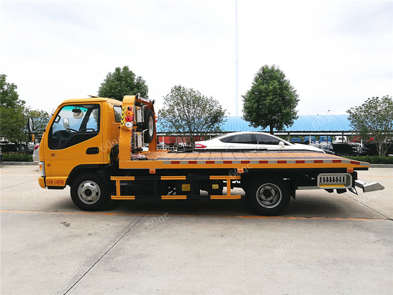 江淮康鈴一拖二藍牌清障車