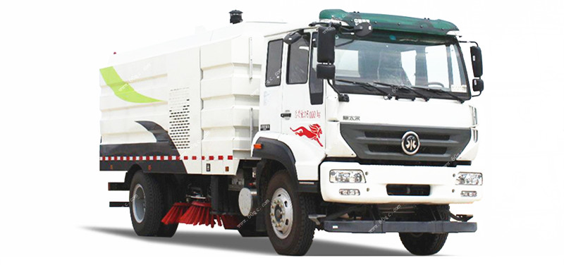 重汽斯太爾12方掃路車