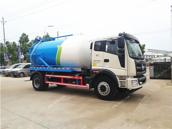 福田瑞沃10方吸污車