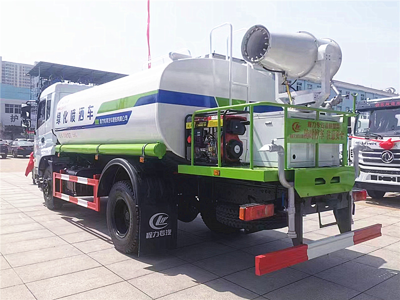 國六東風華神F5霧炮灑水車